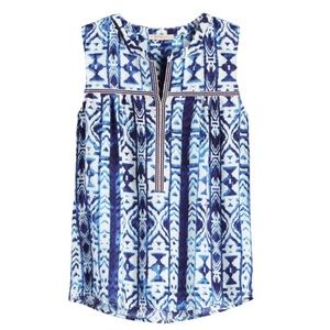 Skies Are Blue sleeveless blouse
